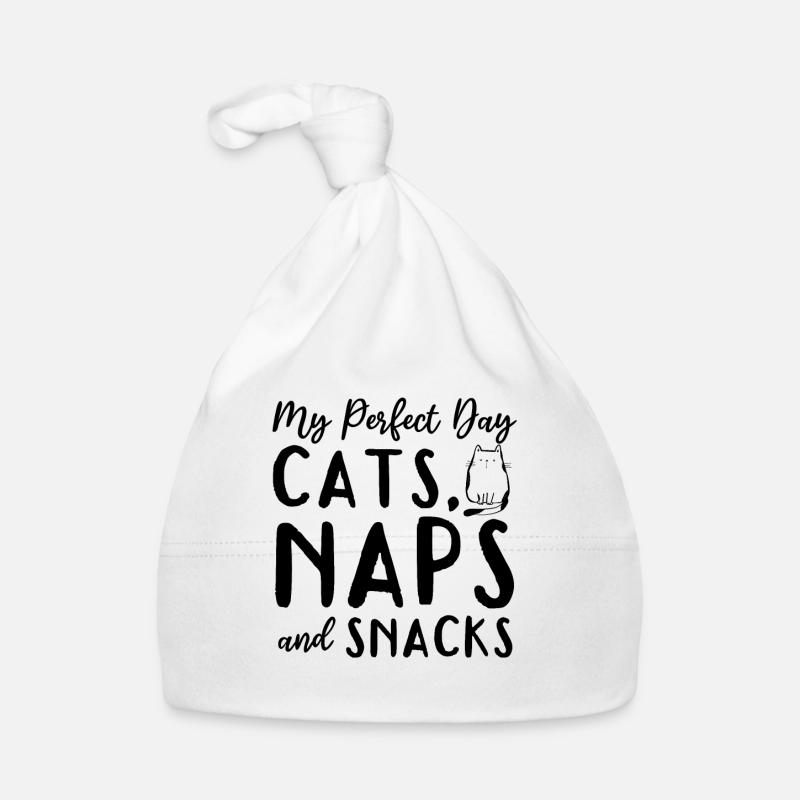 Drôles de chats I My Perfect Day Cats Nickerc Bonnet bio Bébé