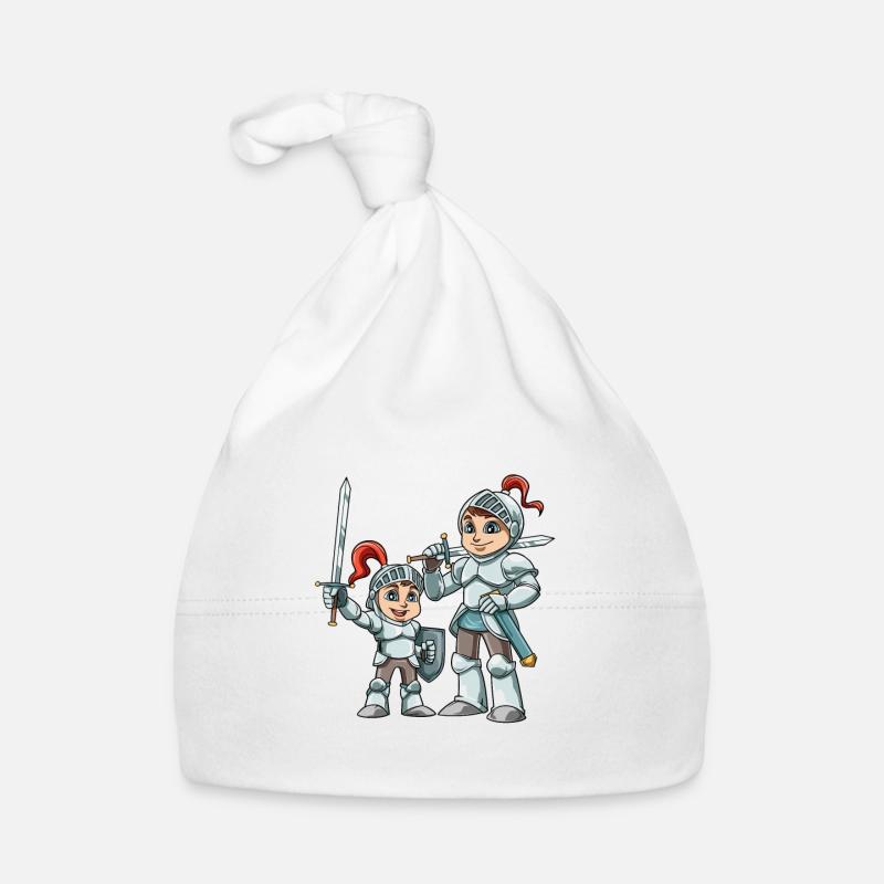 Ritter Großer Bruder - Ich bin der große Bruder Baby Bio-Mütze
