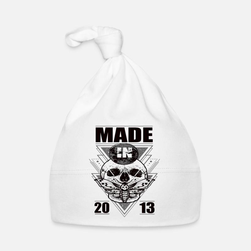 Made in 2013 Vintage Retro Limited Edition Organic Baby Cap