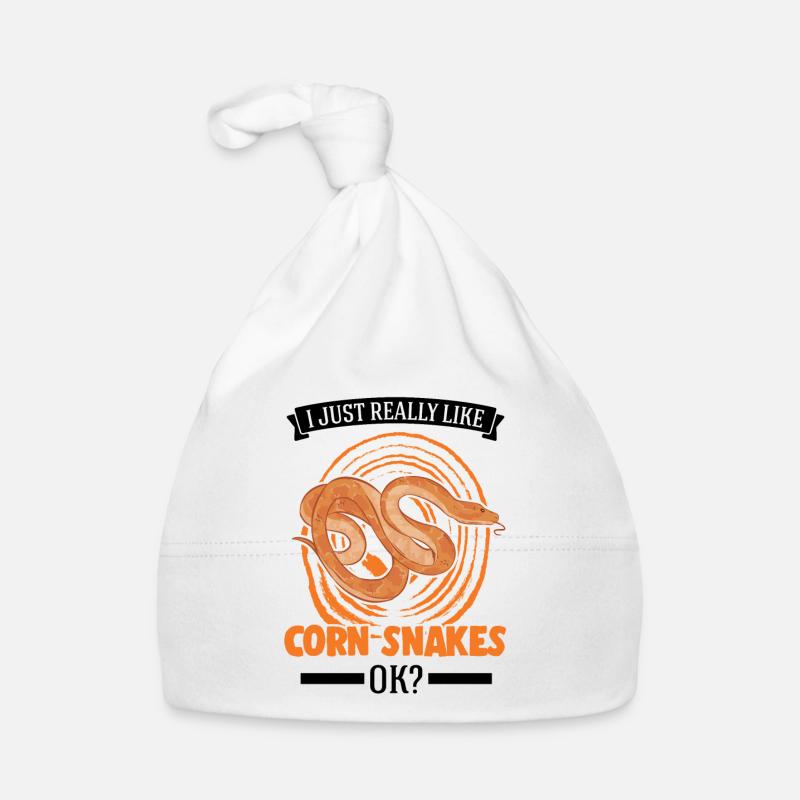J’aime vraiment Corn Snakes Corn Snake Bonnet bio Bébé