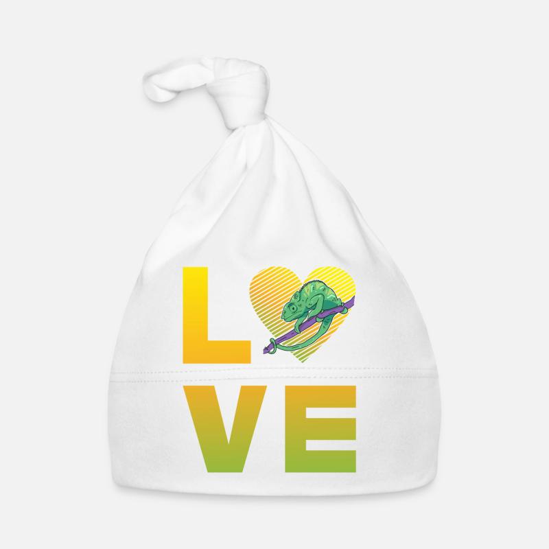 Chameleon Love Organic Baby Cap