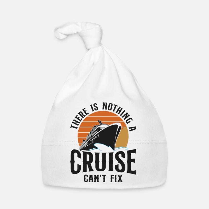 Croisière Vacances Rétro Là-Bas Bonnet bio Bébé