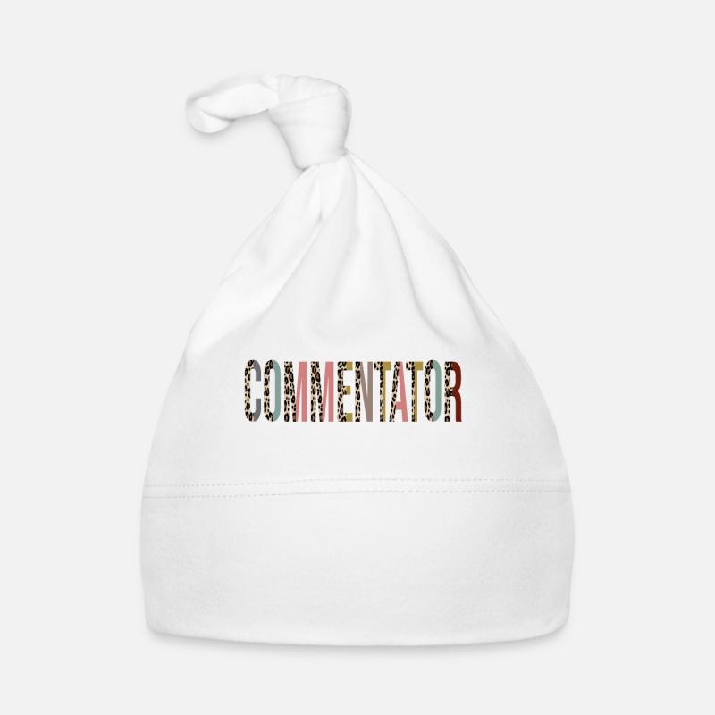 Commentateur Bonnet bio Bébé