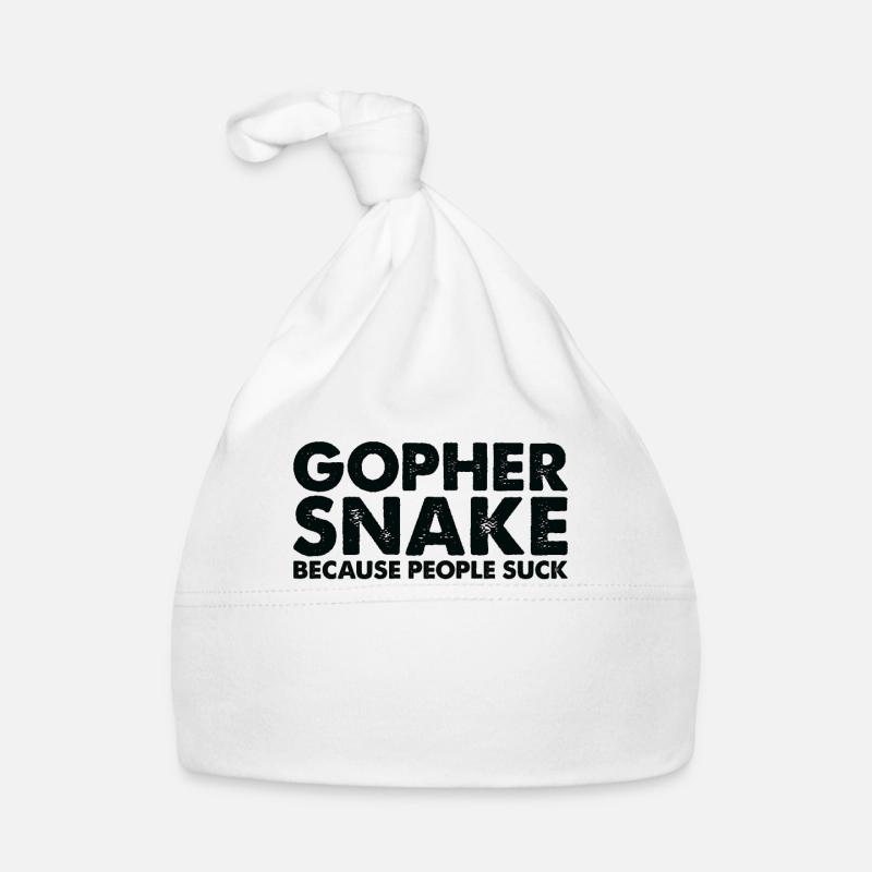 Les gens sucent le serpent gopher Bonnet bio Bébé