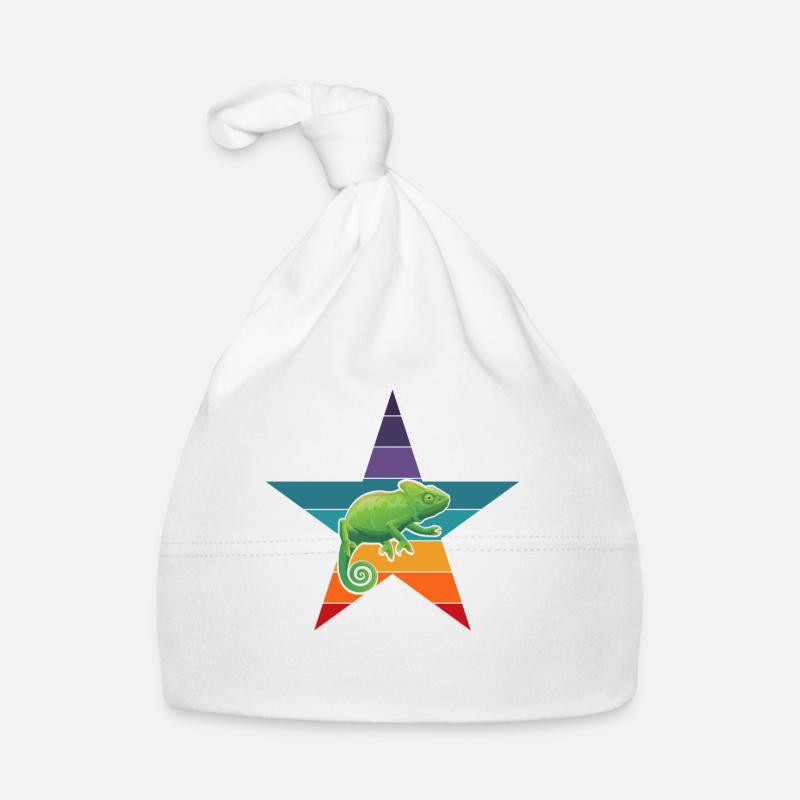 Caméléon Bonnet bio Bébé