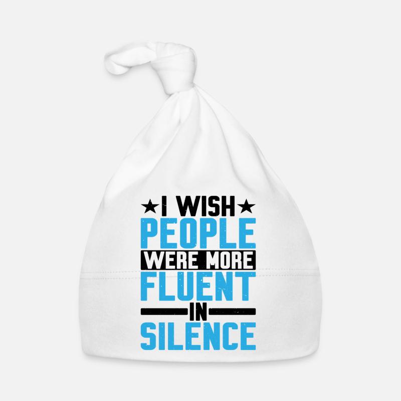 J’aimerais que les gens soient plus à l’aise dans le silence Bonnet bio Bébé