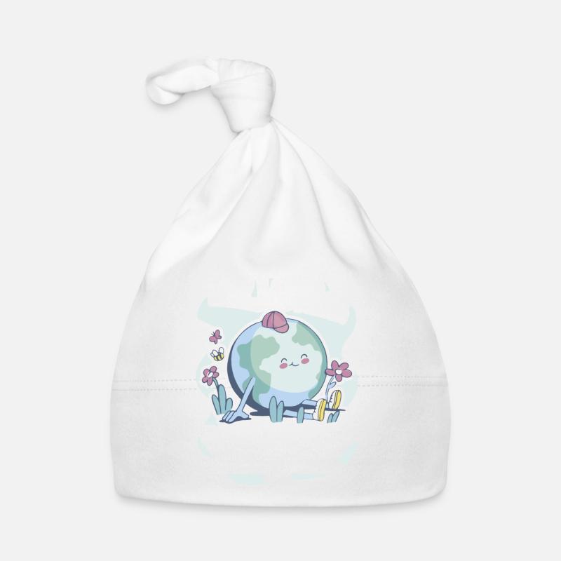 Planet Erde Geschenk Kinder Baby Bio-Mütze