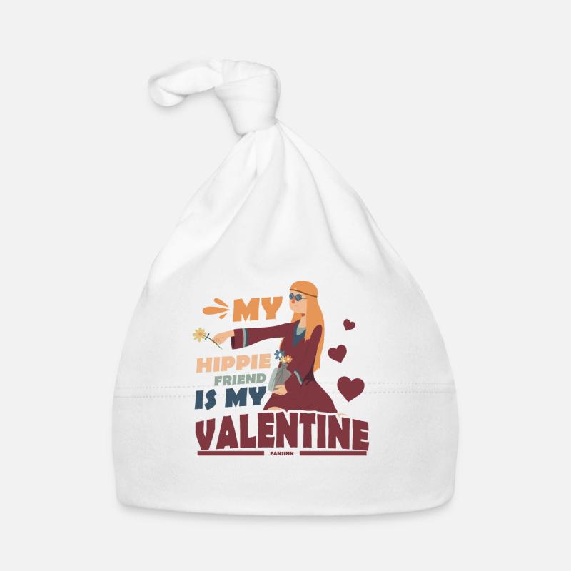 Mon ami hippie est mon Valentin Bonnet bio Bébé