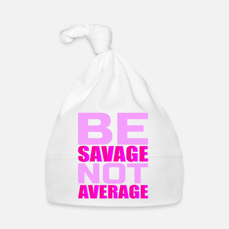 Soyez sauvage pas moyen 4 Bonnet bio Bébé