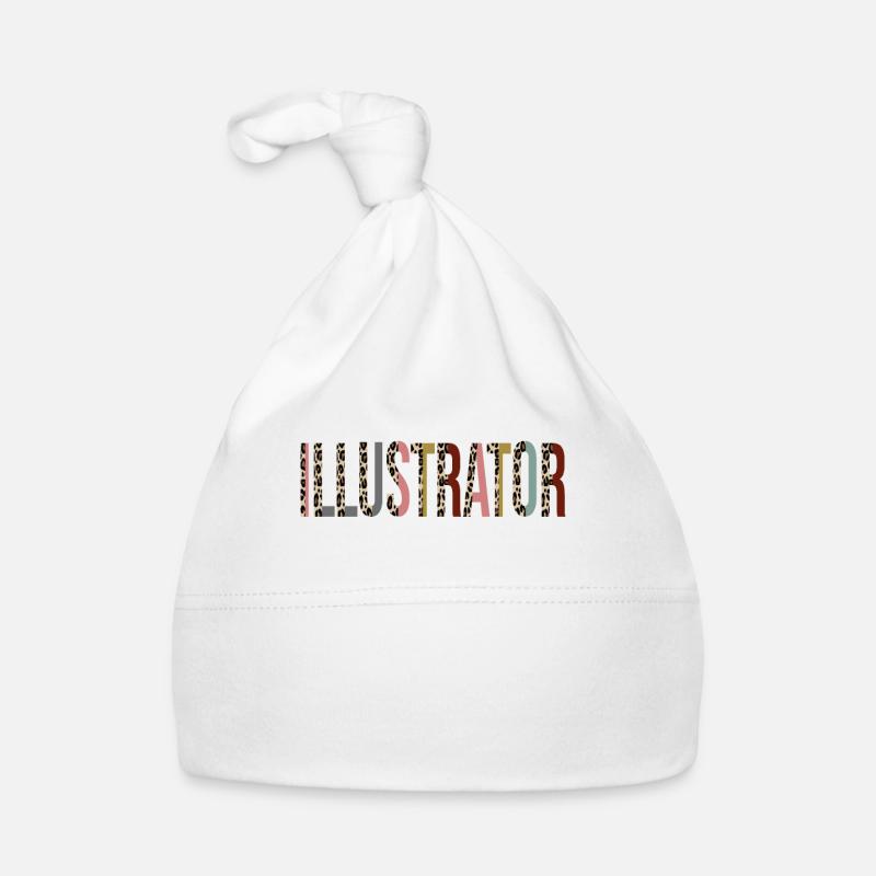Illustrator Baby Bio-Mütze