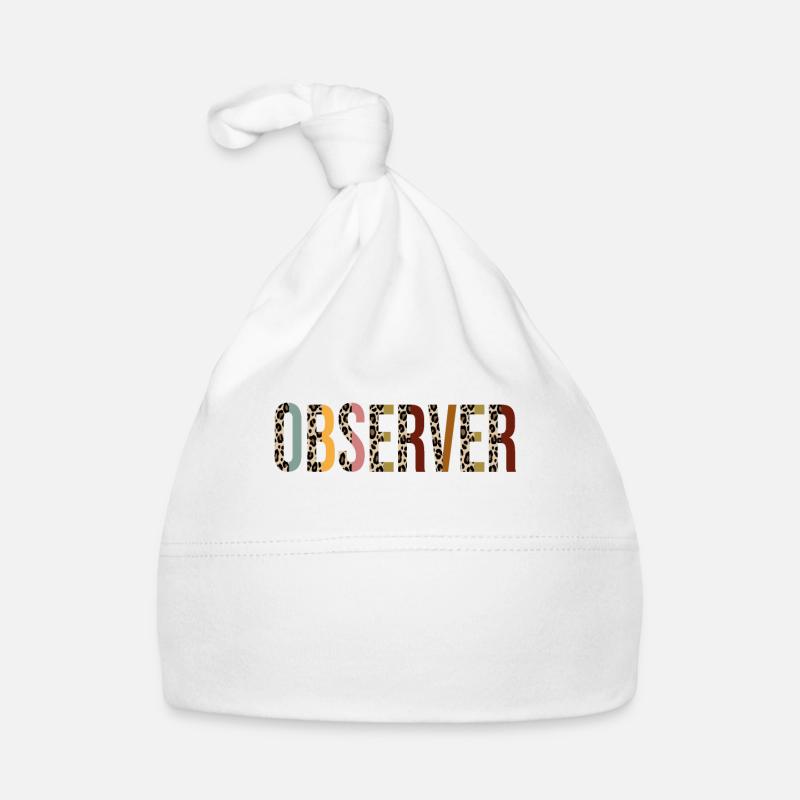 Observer Organic Baby Cap