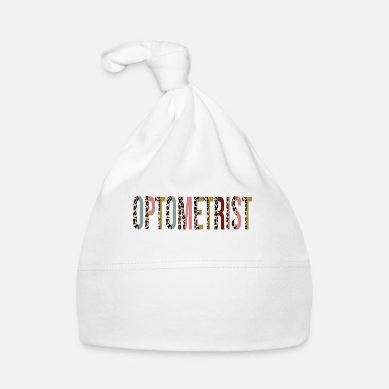 Optométriste - Bonnet bio Bébé - blanc