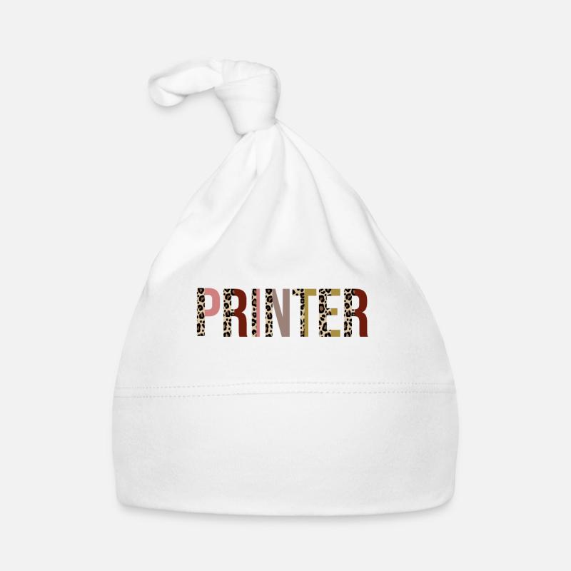 Printer Organic Baby Cap