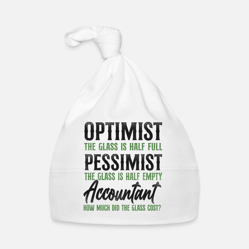 Accountant Bookkeeper Accounting Organic Baby Cap