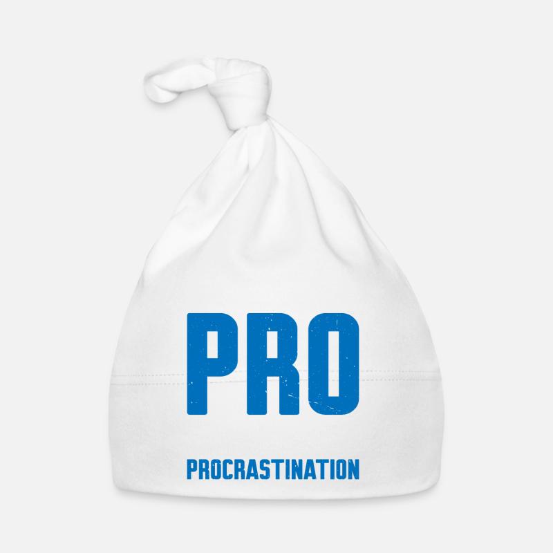 I Put The Pro In Procrastination 9 Baby Bio-Mütze