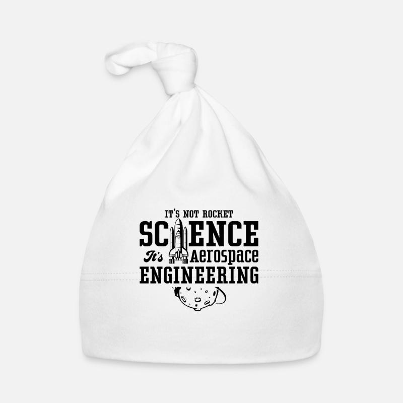 It's Not Rocket Science Aerospace Engineer Space Baby Bio-Mütze