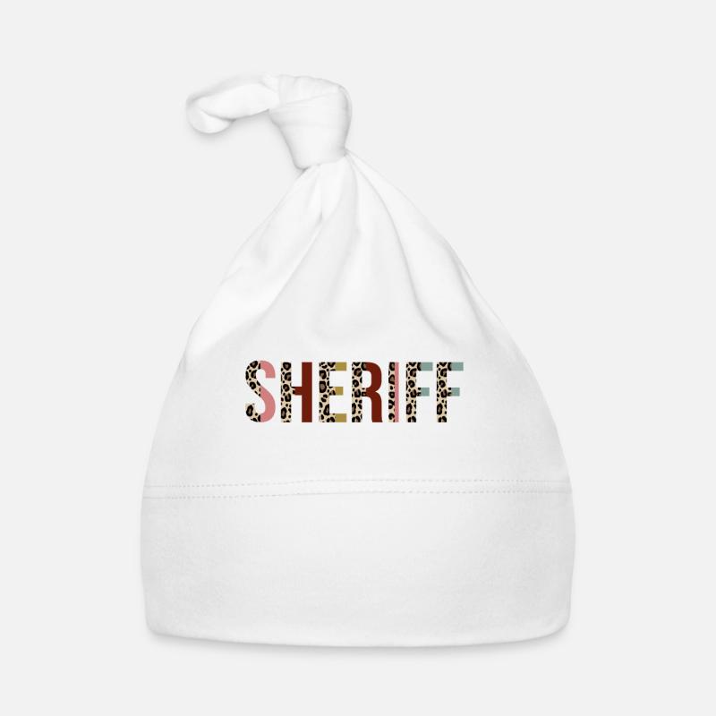 Sheriff Baby Bio-Mütze