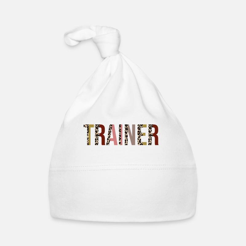 Trainer - Baby Bio-Mütze - Weiß