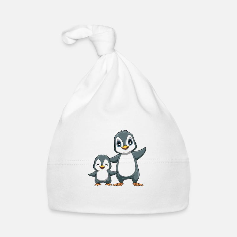 Pinguine Großer Bruder - Ich bin der große Bruder Baby Bio-Mütze