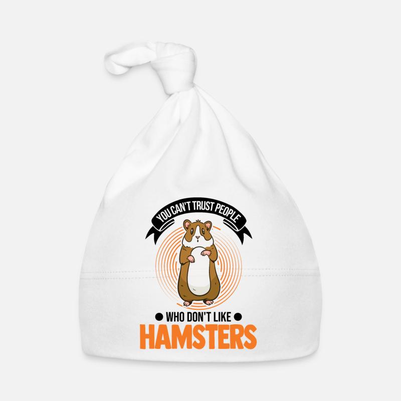 Hamster Geschenk Goldhamster Hamster Baby Bio-Mütze