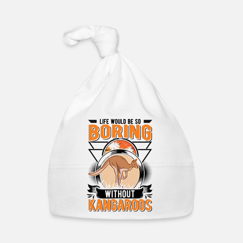 Australisches Känguru Australien Kangaroo Baby Bio-Mütze