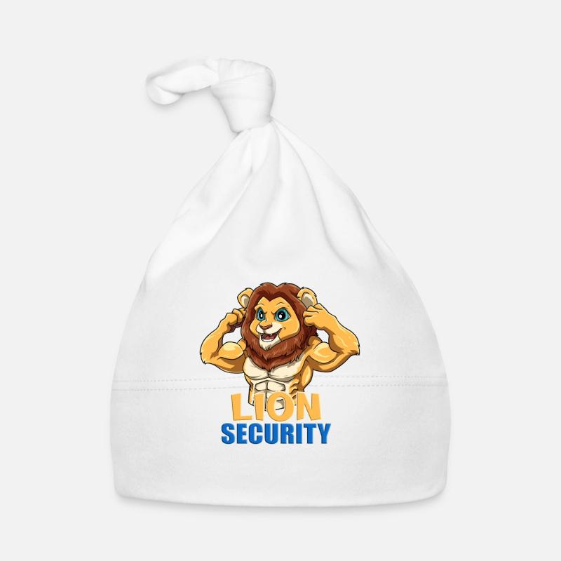 Lion Security Dont Mess With My Wife Funny Husband Baby Bio-Mütze