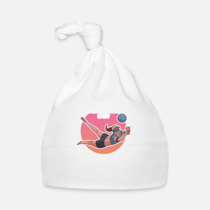 Volley-ball Bonnet bio Bébé