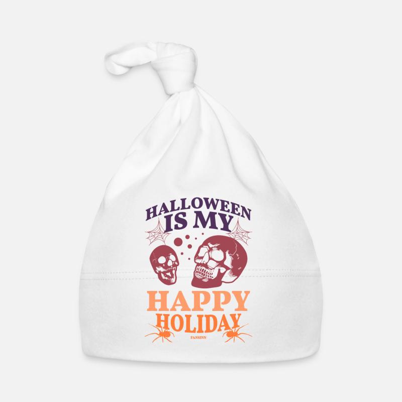 Halloween est mes joyeuses fêtes Bonnet bio Bébé