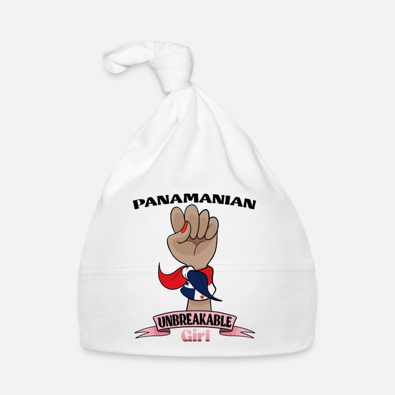 Fille panaméenne Unbreakable Héritage panaméen Bonnet bio Bébé