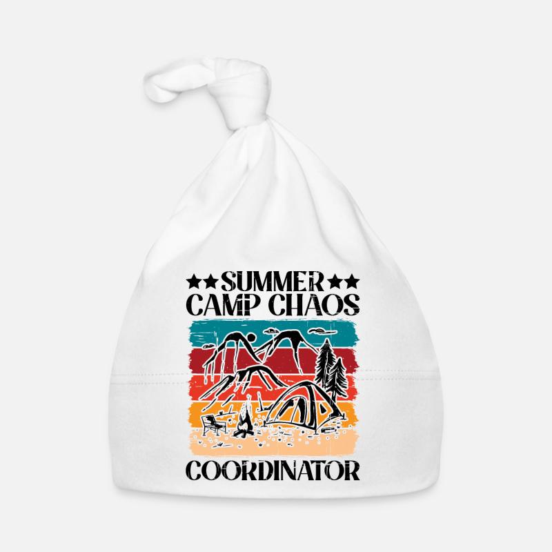 Coordonnatrice du camp d’été Chaos 5 Bonnet bio Bébé