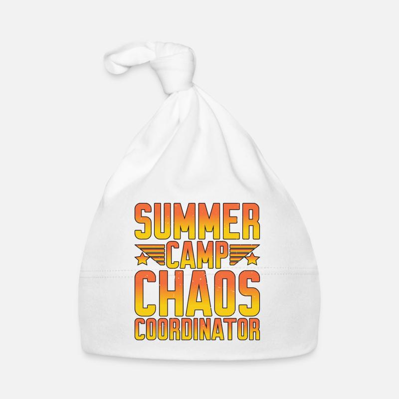 Coordonnatrice du camp d’été Chaos 7 Bonnet bio Bébé