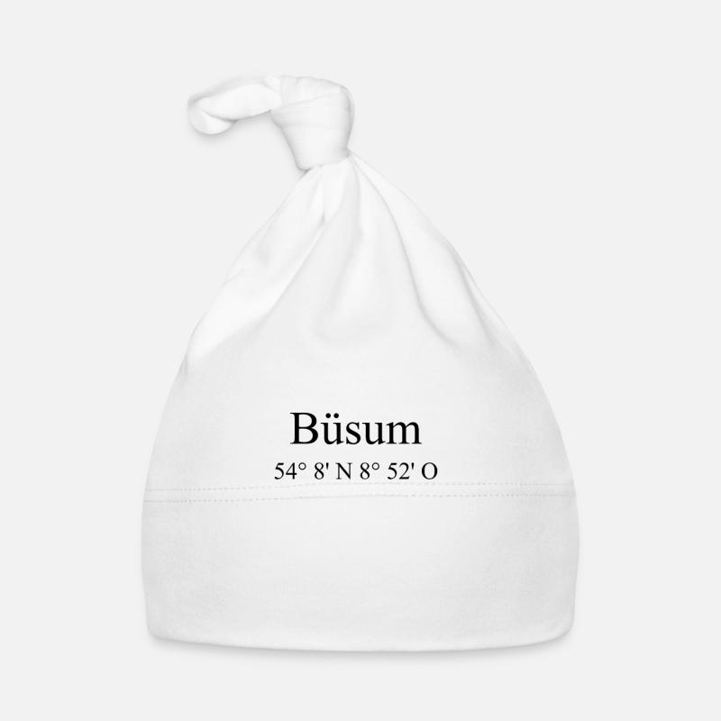 Büsum Coordonne la conception Bonnet bio Bébé