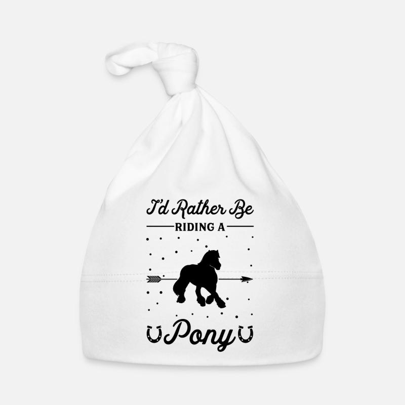 Monter à poney Bonnet bio Bébé