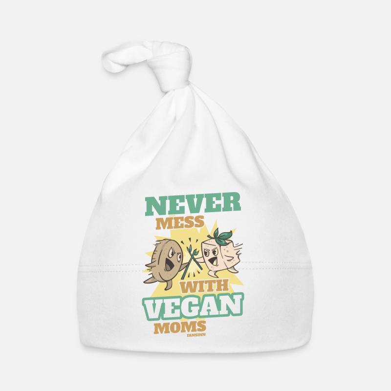 Don't mess with vegan moms Organic Baby Cap