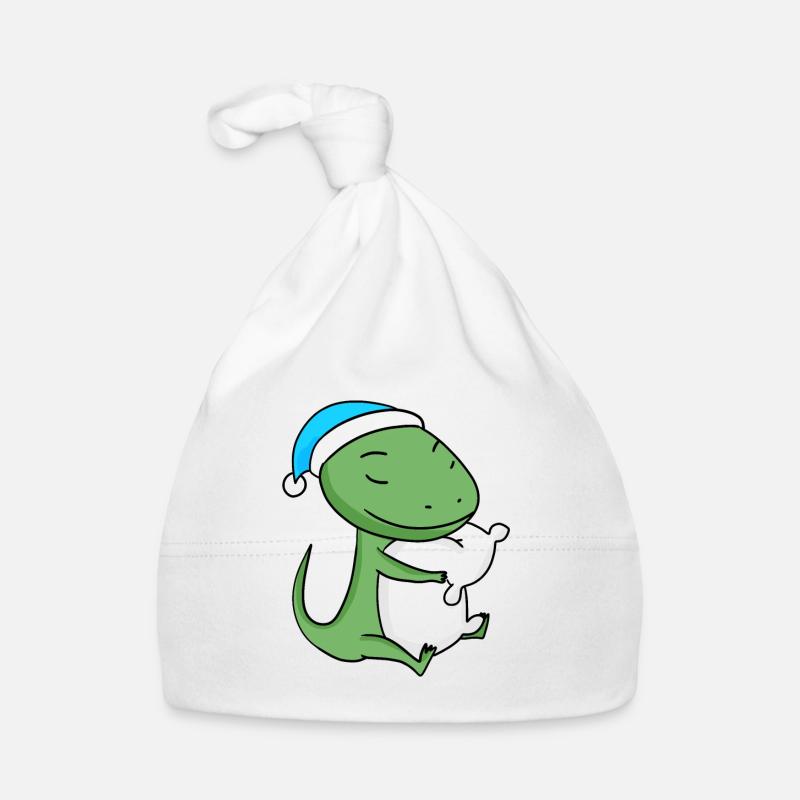 Lizard with pillow and sleepyhead Organic Baby Cap