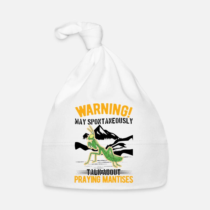Praying mantis mantis mantis mantis Organic Baby Cap