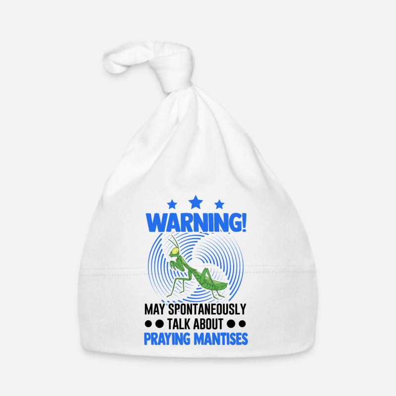 Praying mantis mantis mantis mantis Organic Baby Cap