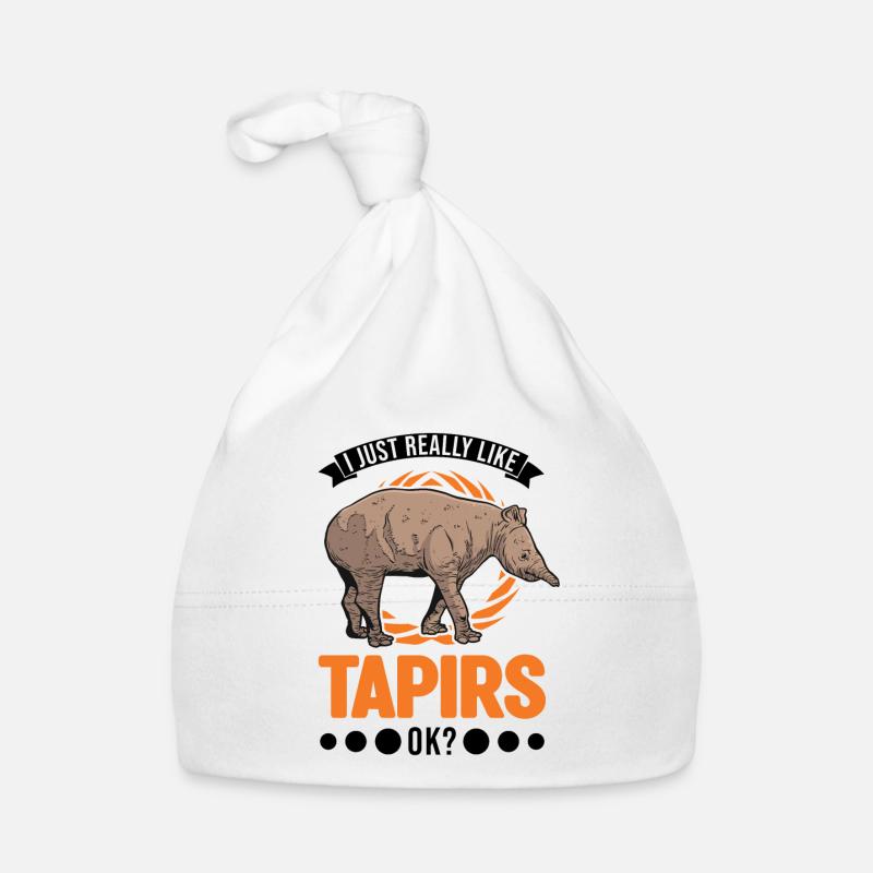 J’aime beaucoup Tapirs Bonnet bio Bébé