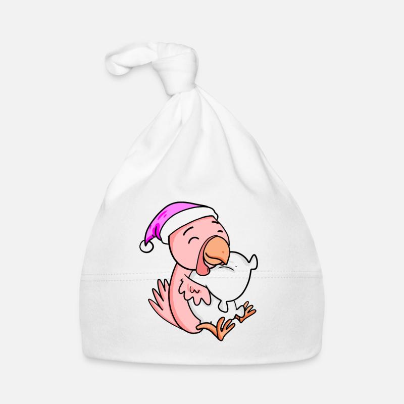 Poulet avec oreiller et bonnet de couchage Bonnet bio Bébé