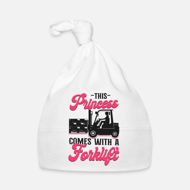 Certified Forklift Truck Operator Baby Bio-Mütze