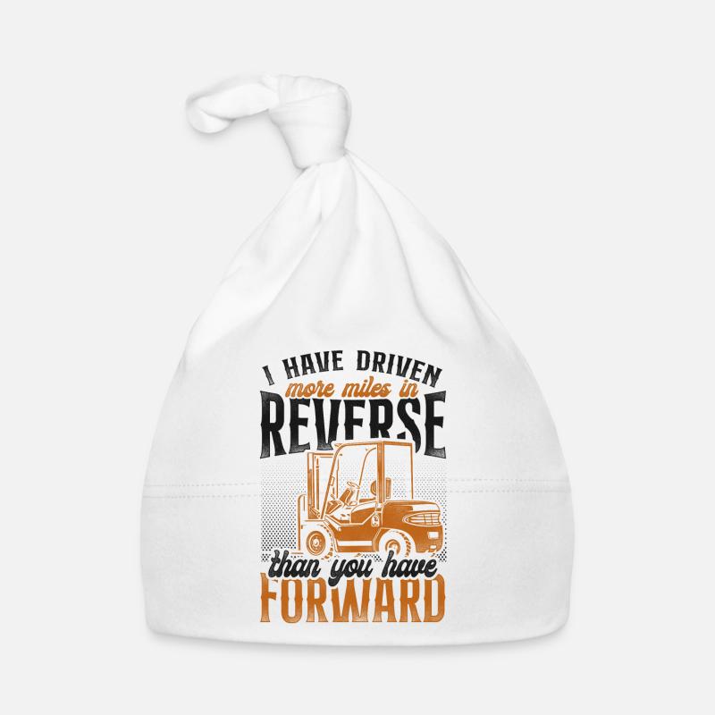 Certified Forklift Truck Operator Baby Bio-Mütze