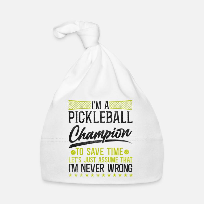Pickleball I'm A Pickleball Baby Bio-Mütze