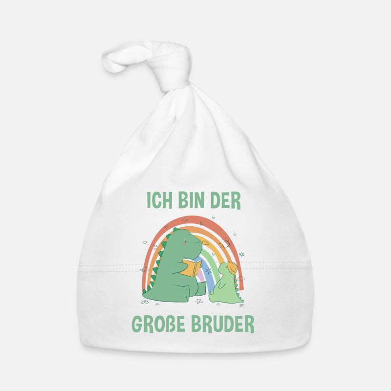 Dinosaurier Großer Bruder - Ich bin der große Baby Bio-Mütze