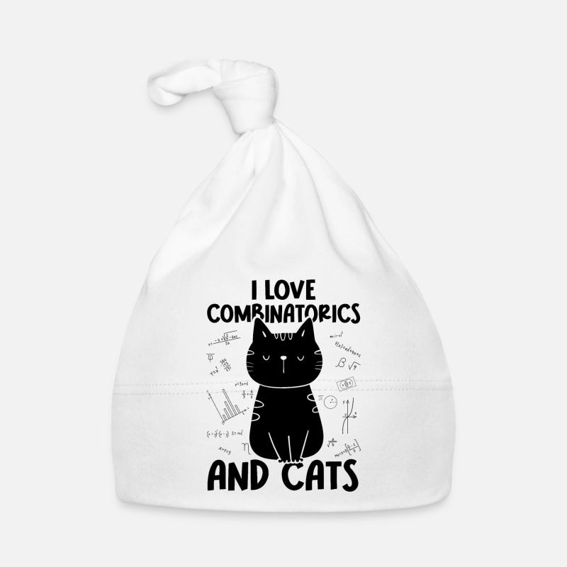 J’aime les chats - Combinatoire Bonnet bio Bébé