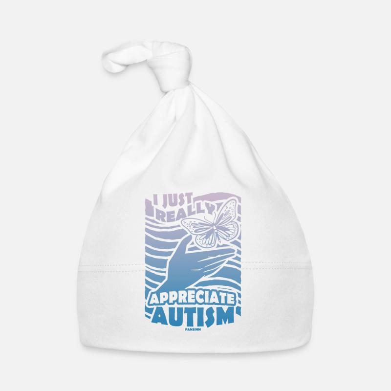 J’aime l’autisme Bonnet bio Bébé