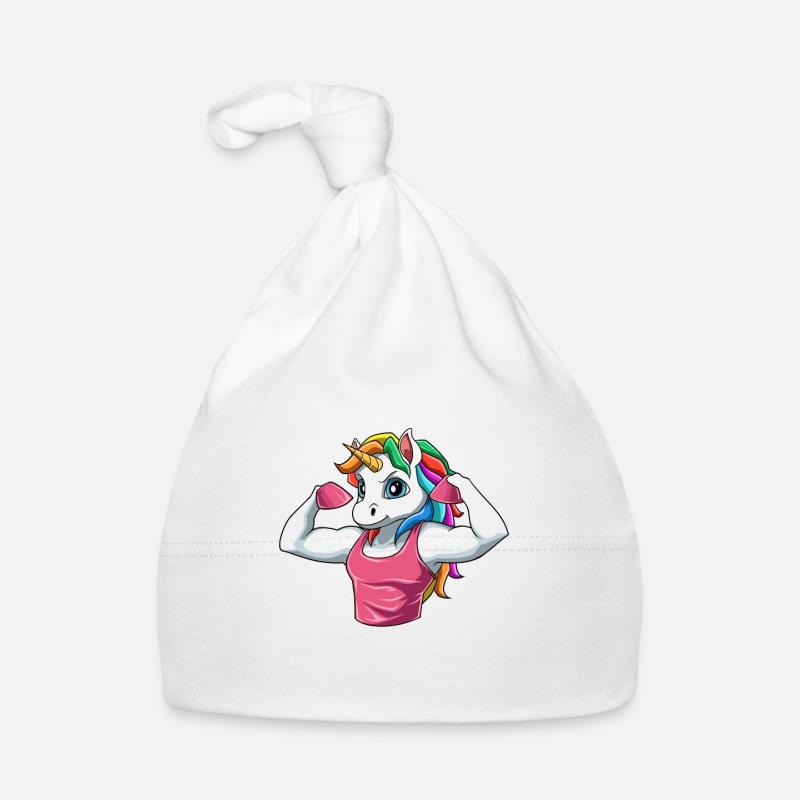 Starkes Einhorn Große Schwester - Ich bin die Baby Bio-Mütze