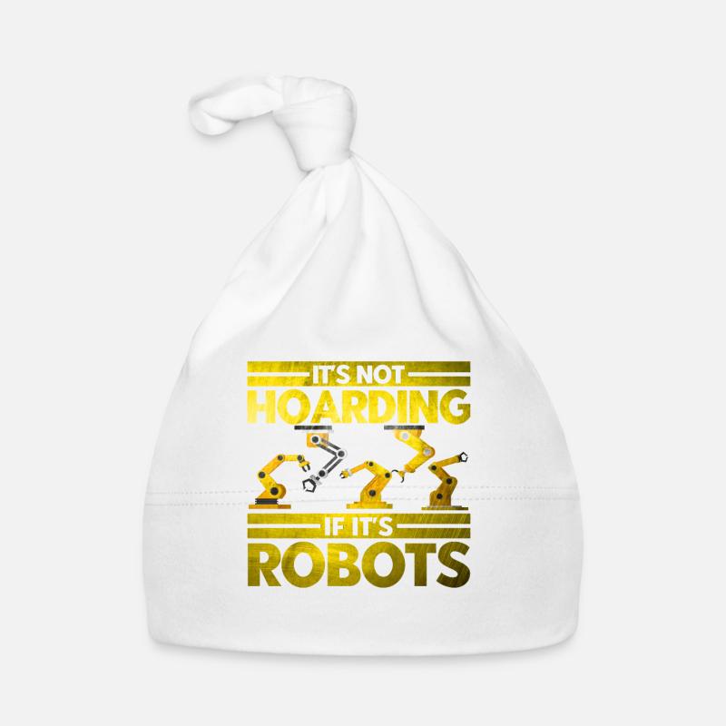 Robotik Robotik Ingenieur Roboter Geschenk Baby Bio-Mütze