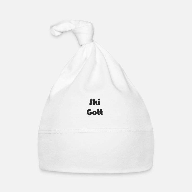 Ski - Ski Gott Baby Bio-Mütze