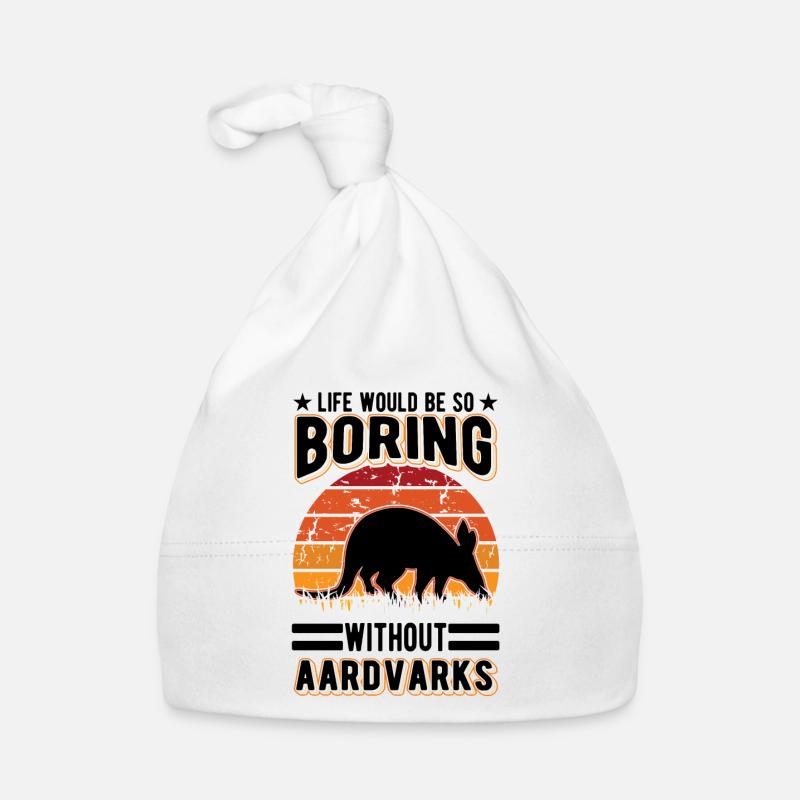 Erdferkel Geschenk Aardvark Bonnet bio Bébé
