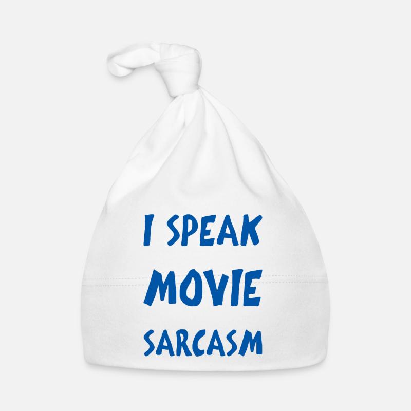 Je parle couramment des citations de films et du sarcasme 4 Bonnet bio Bébé